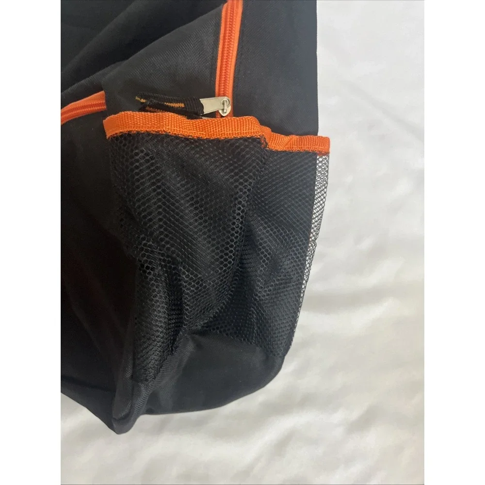 San Francisco Giants Backpack Unisex One Size Black Orange Logo Promo